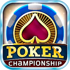 Взломанная Poker Championship Tournaments  [МОД Unlocked] - полная версия apk на Андроид