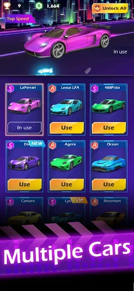 Beat Racing (Бит Рейсинг)  [МОД Unlimited Money] Screenshot 5