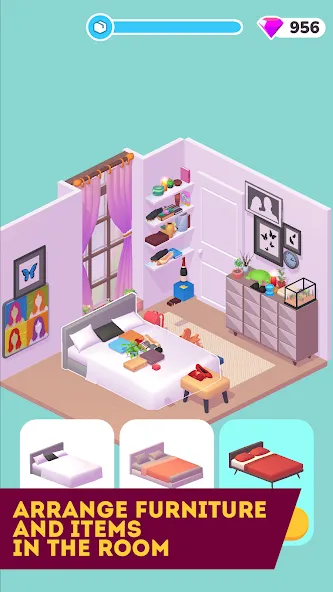 Decor Life - Home Design Game (Декор Лайф)  [МОД Menu] Screenshot 3