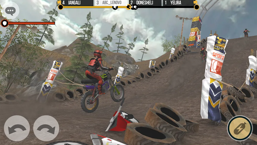 Clan Race: PVP Motocross races (Клан Рейс)  [МОД Все открыто] Screenshot 3