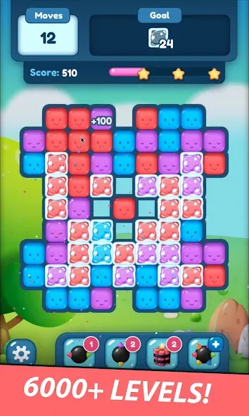 Match Blast Puzzle 3  [МОД Unlocked] Screenshot 2