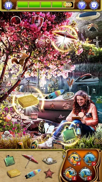 Hidden Object: 4 Seasons (Хидден Объект)  [МОД Mega Pack] Screenshot 2