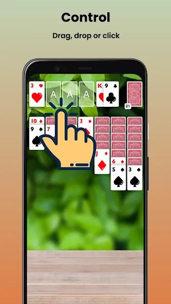 Klondike Solitaire Offline  [МОД Unlimited Money] Screenshot 3