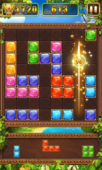 Puzzle Block Jewels (Пазл Блок Драгоценности)  [МОД Много монет] Screenshot 4