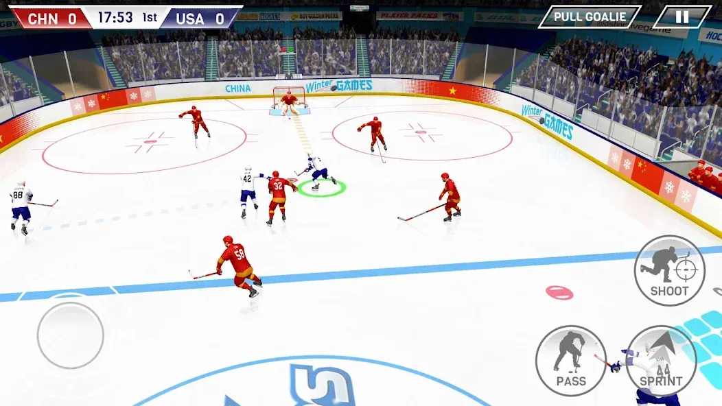 Hockey All Stars (Хоккей Олл Старс)  [МОД Все открыто] Screenshot 2