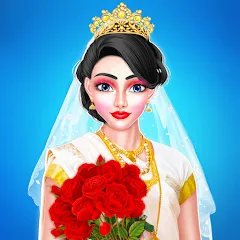 Скачать взломанную Indian Bride Makeup Games (Индийская невеста игры по макияжу)  [МОД Все открыто] - последняя версия apk на Андроид