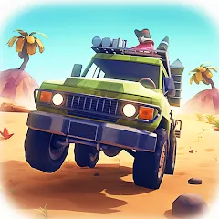 Взлом Zombie Offroad Safari (Зомби оффроуд сафари)  [МОД Mega Pack] - стабильная версия apk на Андроид