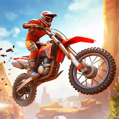 Скачать взломанную Ultimate Bike Stunt: Bike Game (Ультимейт Байк Стант)  [МОД Бесконечные монеты] - стабильная версия apk на Андроид