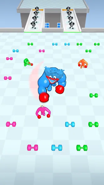 Punchy Race: Run & Fight Game (Панчи Рейс)  [МОД Все открыто] Screenshot 3