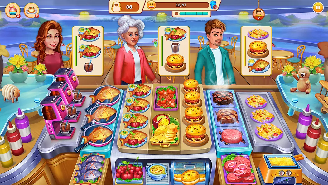 Food Cooking: Chef Restaurant  [МОД Menu] Screenshot 3