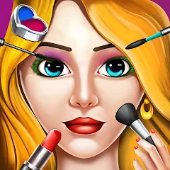 Взломанная Girls Dress Up: Makeup Games  [МОД Меню] - стабильная версия apk на Андроид