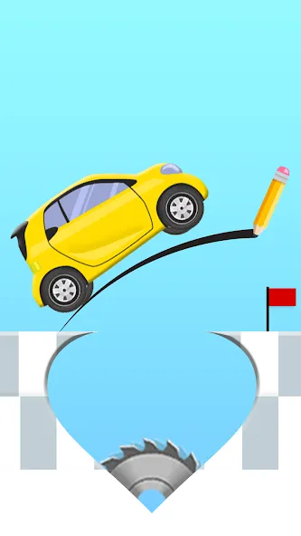 Draw 2 Bridge: Draw Save Car (Дроу 2 Бридж)  [МОД Unlimited Money] Screenshot 1