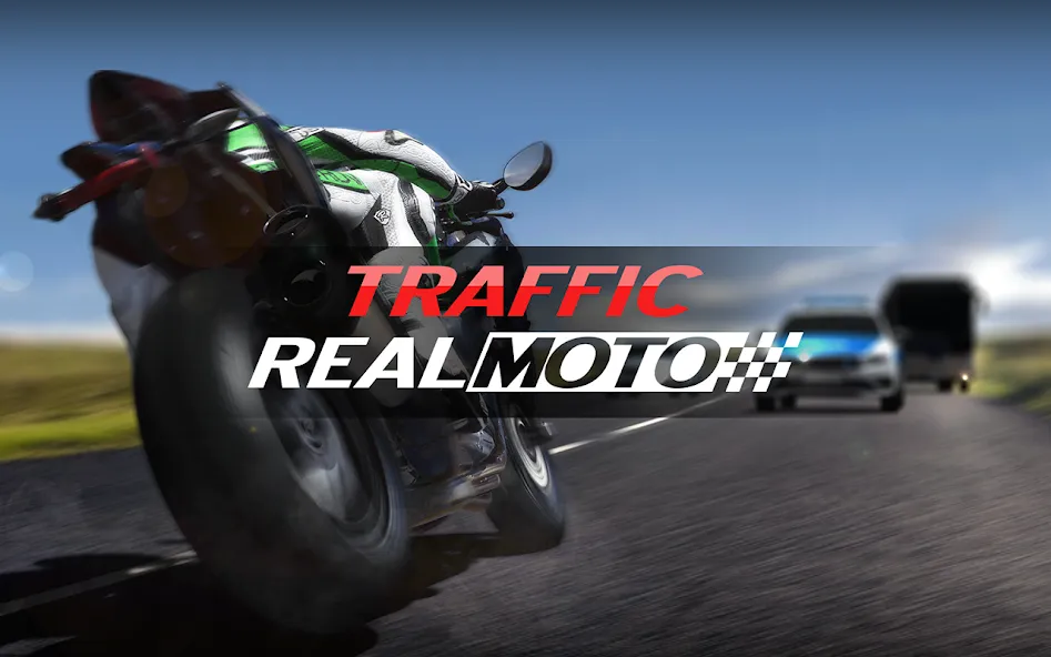 Real Moto Traffic (Реал Мото Трафик)  [МОД Много монет] Screenshot 1