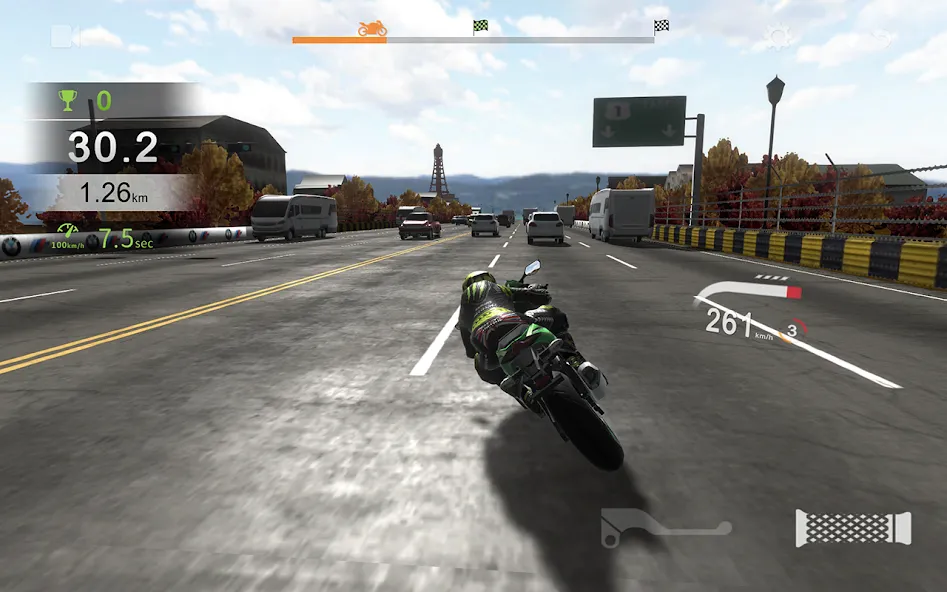 Real Moto Traffic (Реал Мото Трафик)  [МОД Много монет] Screenshot 4