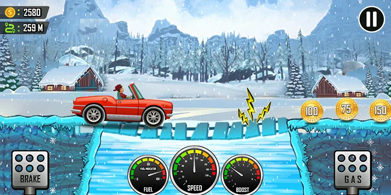 Racing the Hill  [МОД Бесконечные деньги] Screenshot 2