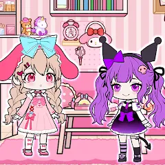 Скачать взломанную YOYO Doll School life Dress up (ЙОЙО Лайф ворлд)  [МОД Unlocked] - стабильная версия apk на Андроид