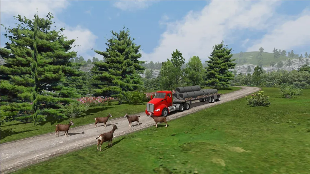 Universal Truck Simulator (Юниверсал Трак Симулятор)  [МОД Много монет] Screenshot 5