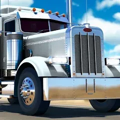 Взломанная Universal Truck Simulator (Юниверсал Трак Симулятор)  [МОД Много монет] - стабильная версия apk на Андроид