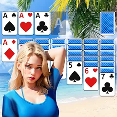 Взломанная Solitaire Classic:Card Game (Солитер Классик)  [МОД Много денег] - стабильная версия apk на Андроид