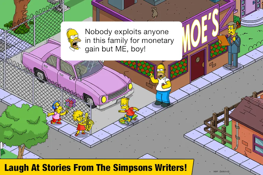 The Simpsons™:  Tapped Out (Зе Симпсонс)  [МОД Много монет] Screenshot 5