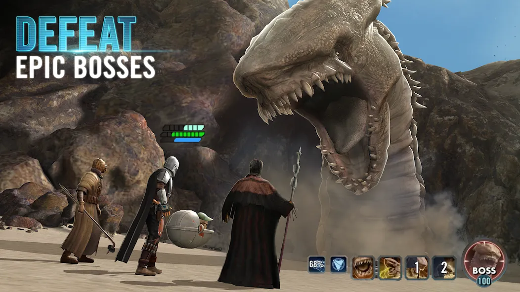 Star Wars™: Galaxy of Heroes (Ста Вас)  [МОД Много монет] Screenshot 3