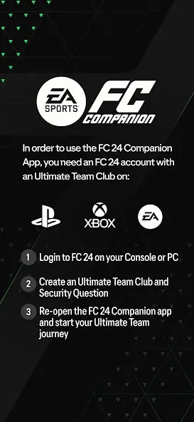 EA SPORTS FC™ 24 Companion (ИЭ СПОРТС ФИФА 23 Компаньон)  [МОД Бесконечные монеты] Screenshot 1