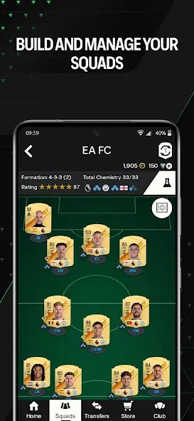 EA SPORTS FC™ 24 Companion (ИЭ СПОРТС ФИФА 23 Компаньон)  [МОД Бесконечные монеты] Screenshot 3