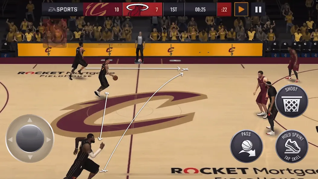 NBA Live Asia (НБА Лайв)  [МОД Бесконечные монеты] Screenshot 2