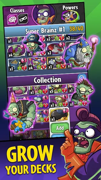 Plants vs. Zombies™ Heroes  [МОД Бесконечные монеты] Screenshot 2