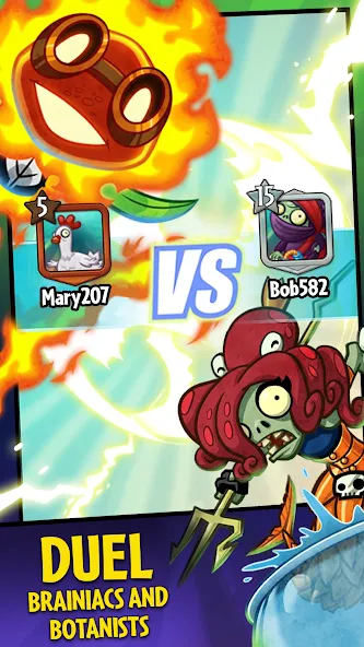 Plants vs. Zombies™ Heroes  [МОД Бесконечные монеты] Screenshot 3