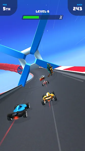 Race Master 3D - Car Racing (Рэйс мастер 3Д)  [МОД Меню] Screenshot 1