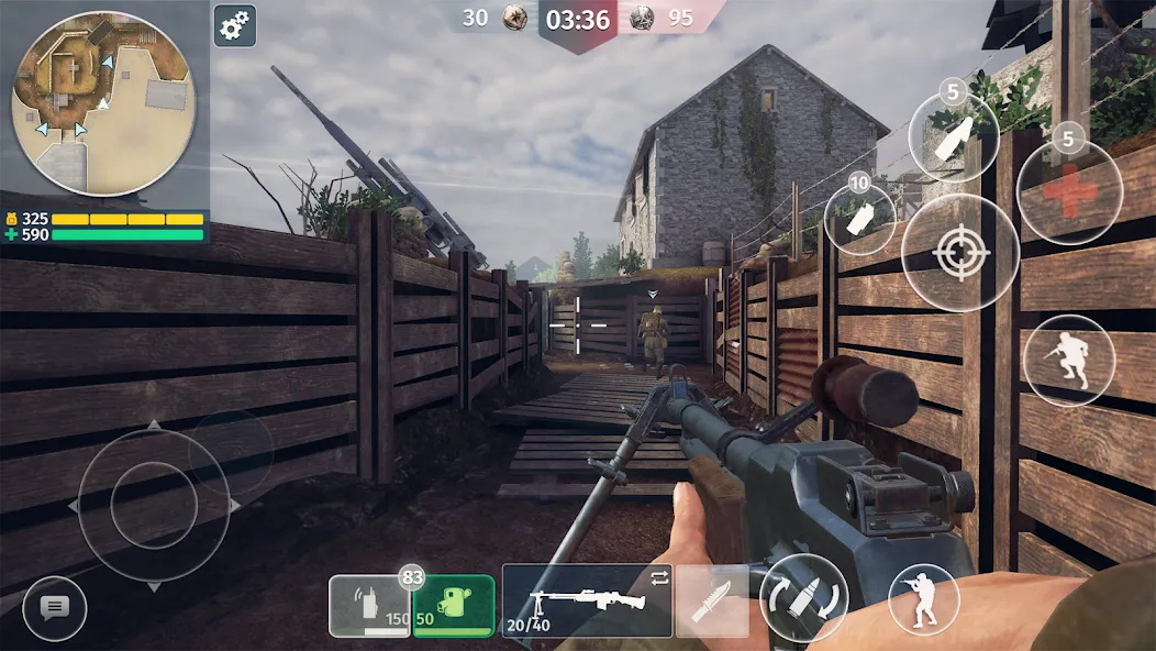 World War 2: Shooting Games (Вторая мировая война)  [МОД Много денег] Screenshot 5