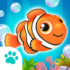 Взлом Baby Aquarium - Fish game  [МОД Бесконечные монеты] - последняя версия apk на Андроид