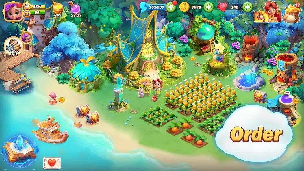 Pixie Island - Farming Game (Пикси Айленд)  [МОД Unlimited Money] Screenshot 5