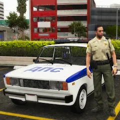 Скачать взлом Police Car Riders: VAZ 2107  [МОД Unlimited Money] - стабильная версия apk на Андроид