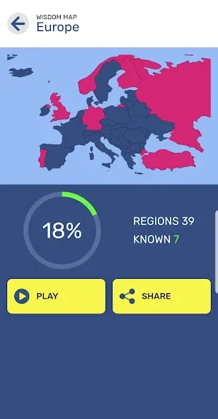 Map Quiz World Geography (Мап Квиз Всемирная География)  [МОД Много денег] Screenshot 4