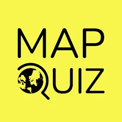 Скачать взломанную Map Quiz World Geography (Мап Квиз Всемирная География)  [МОД Много денег] - стабильная версия apk на Андроид