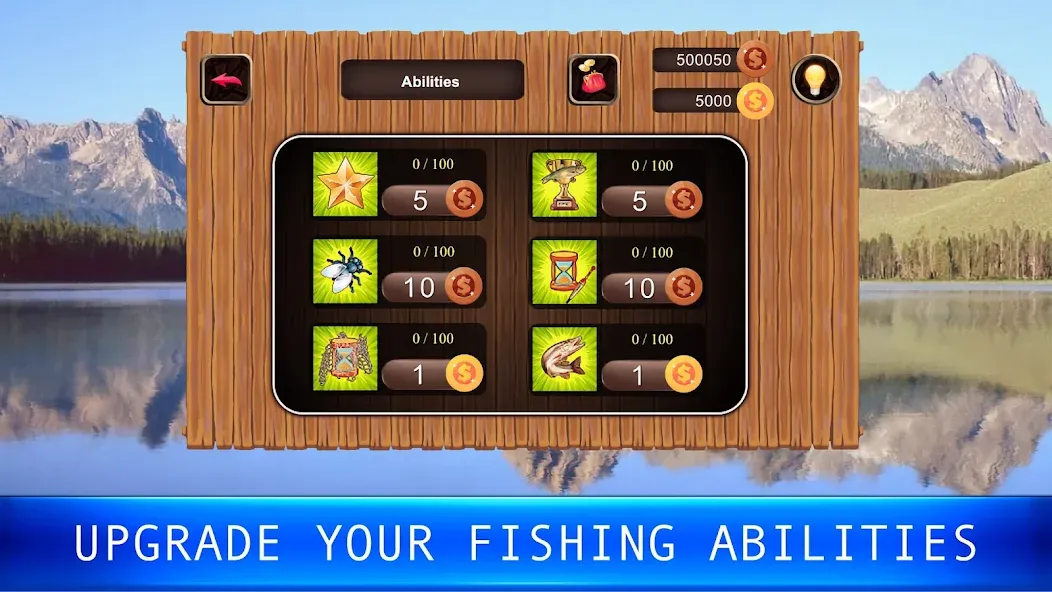 Fish rain: sport fishing  [МОД Много денег] Screenshot 4