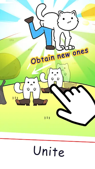 Cat Game Purland offline games (Пурр)  [МОД Бесконечные деньги] Screenshot 1