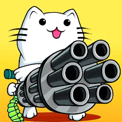 Взлом Stickman Cat Gun offline games  [МОД Много денег] - последняя версия apk на Андроид