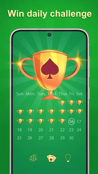 Solitaire - 2024  [МОД Бесконечные монеты] Screenshot 2