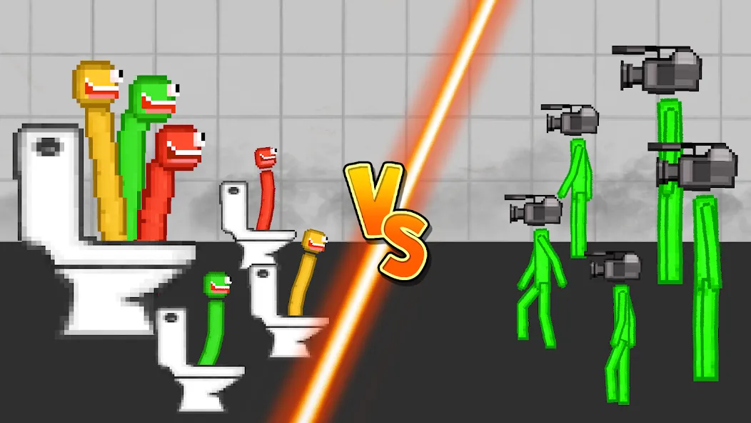 Stickman Playground (тикман Плейграунд)  [МОД Бесконечные деньги] Screenshot 1