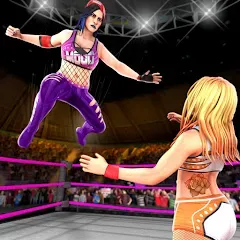 Скачать взлом Bad Girls Wrestling Game  [МОД Unlocked] - последняя версия apk на Андроид