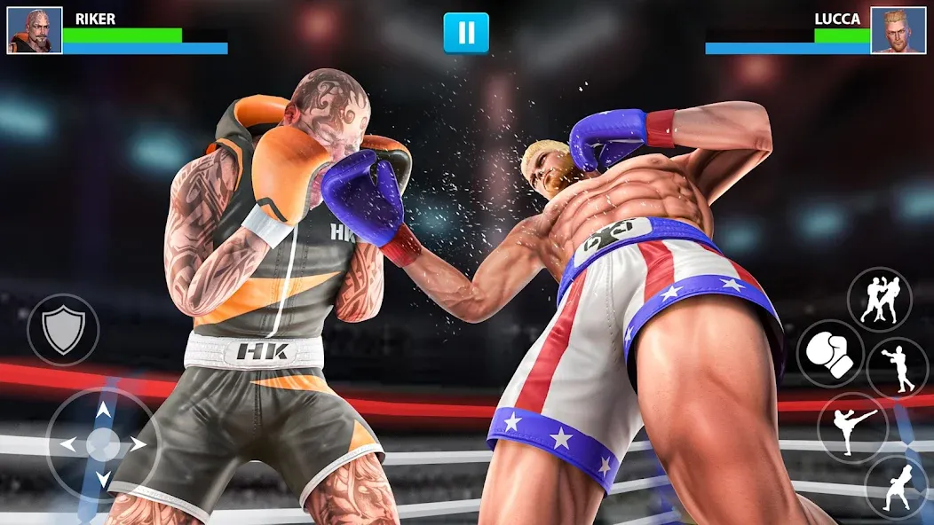 Punch Boxing Game: Ninja Fight  [МОД Unlocked] Screenshot 2