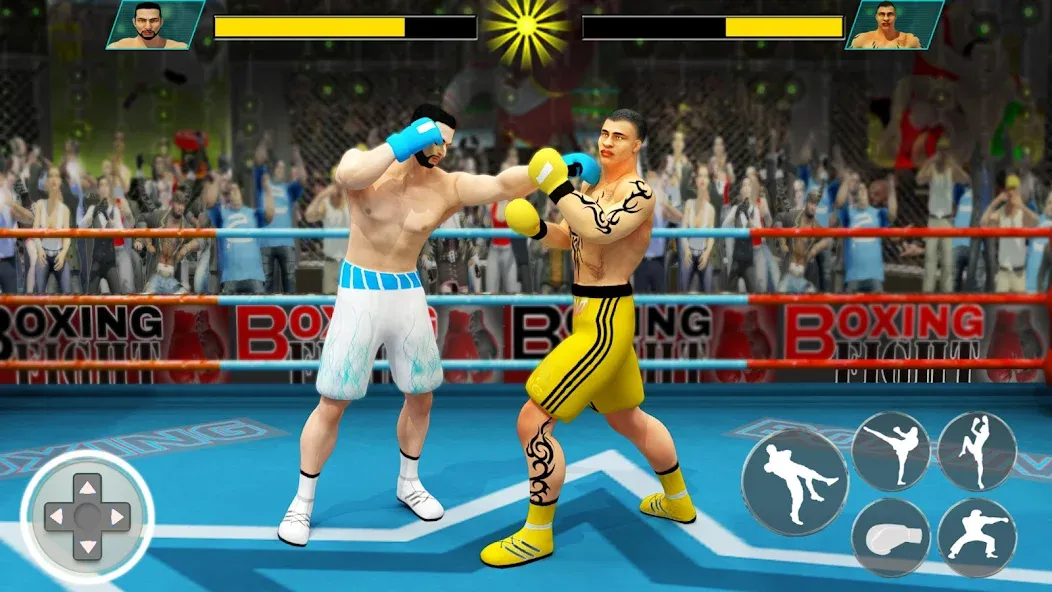 Punch Boxing Game: Ninja Fight  [МОД Unlocked] Screenshot 4