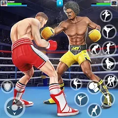 Скачать взломанную Punch Boxing Game: Ninja Fight  [МОД Unlocked] - последняя версия apk на Андроид