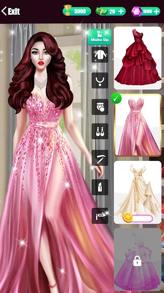 Super Stylist: Dress Up Games  [МОД Бесконечные монеты] Screenshot 1