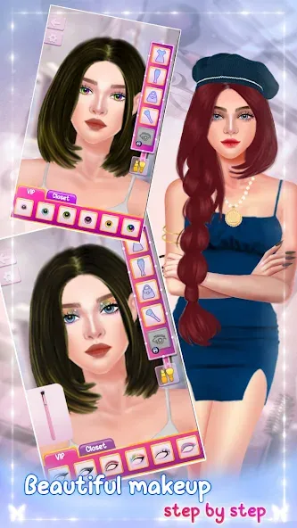 Fashion Stylist: Dress Up Game (Фэшн стилист)  [МОД Много монет] Screenshot 2