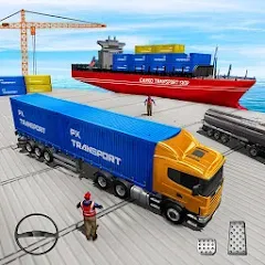 Скачать взлом Cargo Transport Truck Driving (Грузовик перевозки грузов)  [МОД Меню] - стабильная версия apk на Андроид