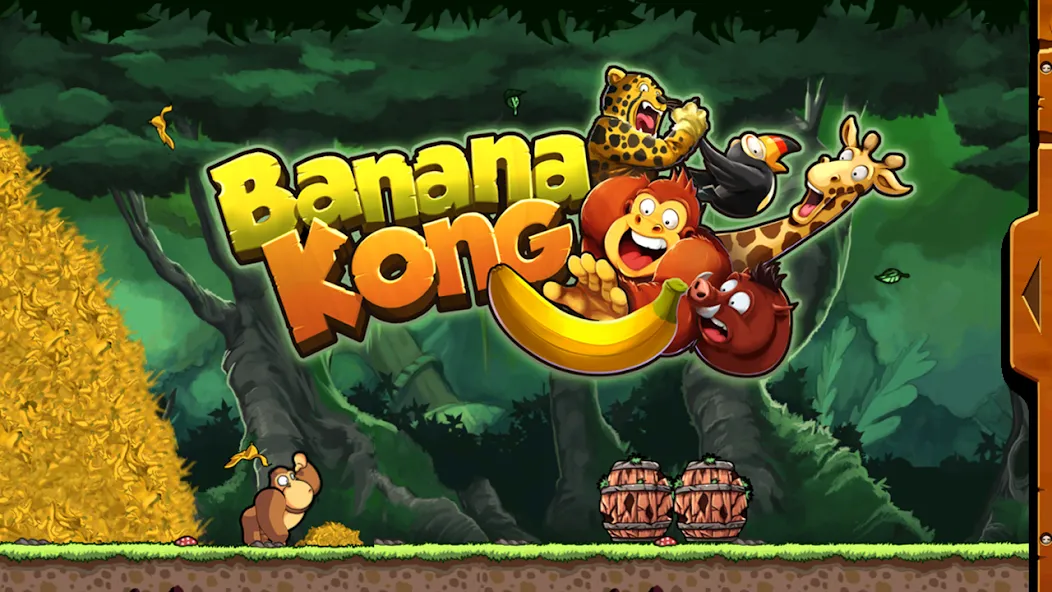 Banana Kong (Банана Конг)  [МОД Menu] Screenshot 1